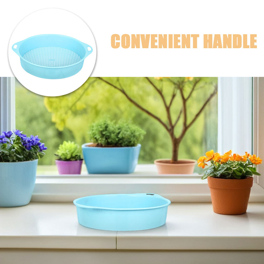 2個入りプラスチック製ガーデン土壌ふるい、盆栽用丸型土壌ふる - Bonsai Garden Usa のレビューと価格