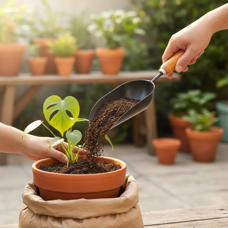 Y6GD ガーデニングツール人間工学に基づいたハンドルポッテ - Soil Scoop Tool のレビューと価格