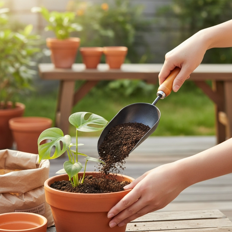 Y6GD ガーデニングツール人間工学に基づいたハンドルポッテ - Soil Scoop Tool のレビューと価格