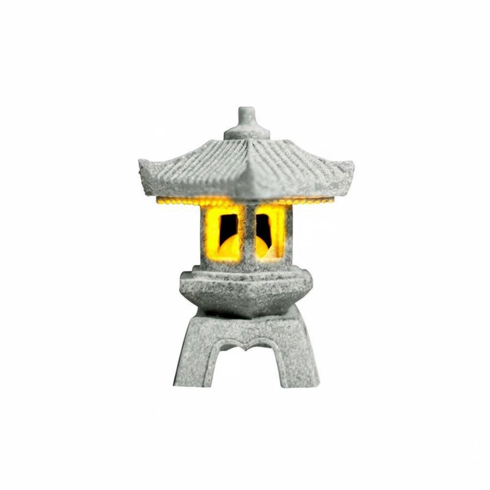 造園用ランタン 日本の石灯籠 ミニチュア禅庭装飾品 盆栽水槽 - Bonsai Garden In Dc のレビューと価格