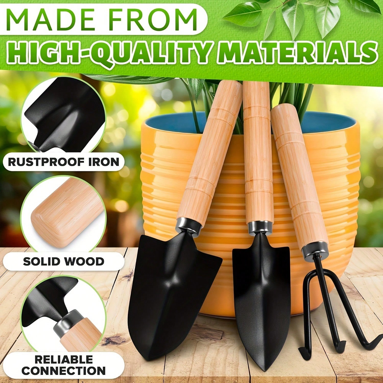 3PC/1 セットミニガーデニングツールセットポータブル小型 - Soil Scoop Tool のレビューと価格