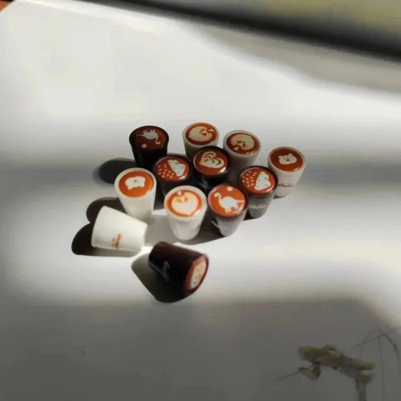 10個の超ミニコーヒーカップ/ラテ/ドールハウス/ミニチュア - Bonsai Garden Usa のレビューと価格