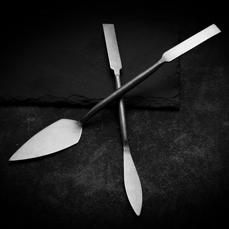 双頭のカービングナイフ,研磨,ステンレス鋼,回転,粘土型,小 - Soil Scoop Tool のレビューと価格