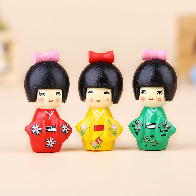 新しい日本のかわいい女の子の置物盆栽装飾ミニ家の装飾ミニチュ - Bonsai Garden Japan のレビューと価格
