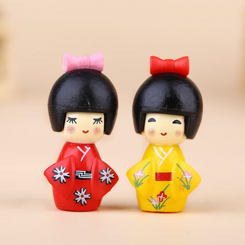 新しい日本のかわいい女の子の置物盆栽装飾ミニ家の装飾ミニチュ - Bonsai Garden Japan のレビューと価格