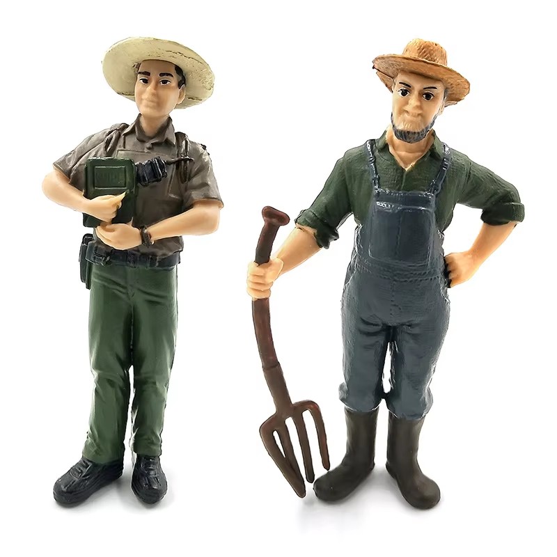 農場スタッフ労働者農家シミュレーション人物モデル盆栽置物家の - Bonsai Garden Japan のレビューと価格