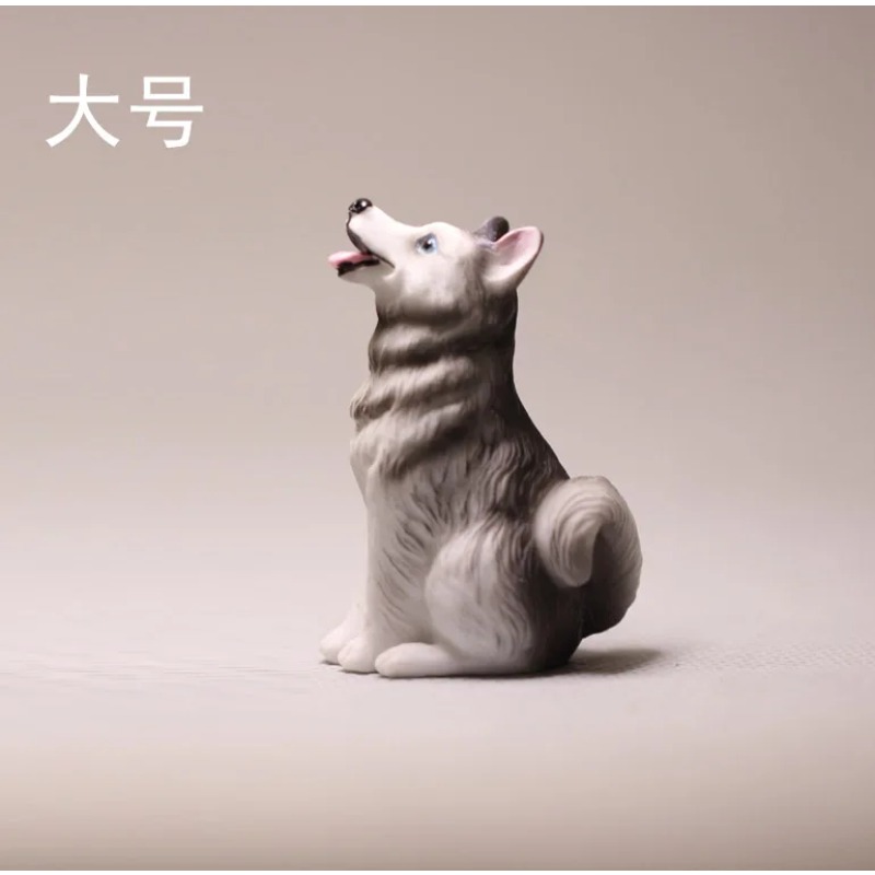 かわいいハスキー妖精庭ミニチュア盆栽装飾漫画アニメ小動物犬モ - First Bonsai Garden のレビューと価格