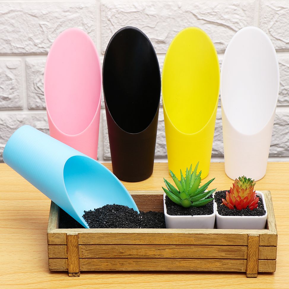 プラスチック製の庭の手入れ用の芝生の形をしたポーチ,植物が付 - Soil Scoop Tool のレビューと価格